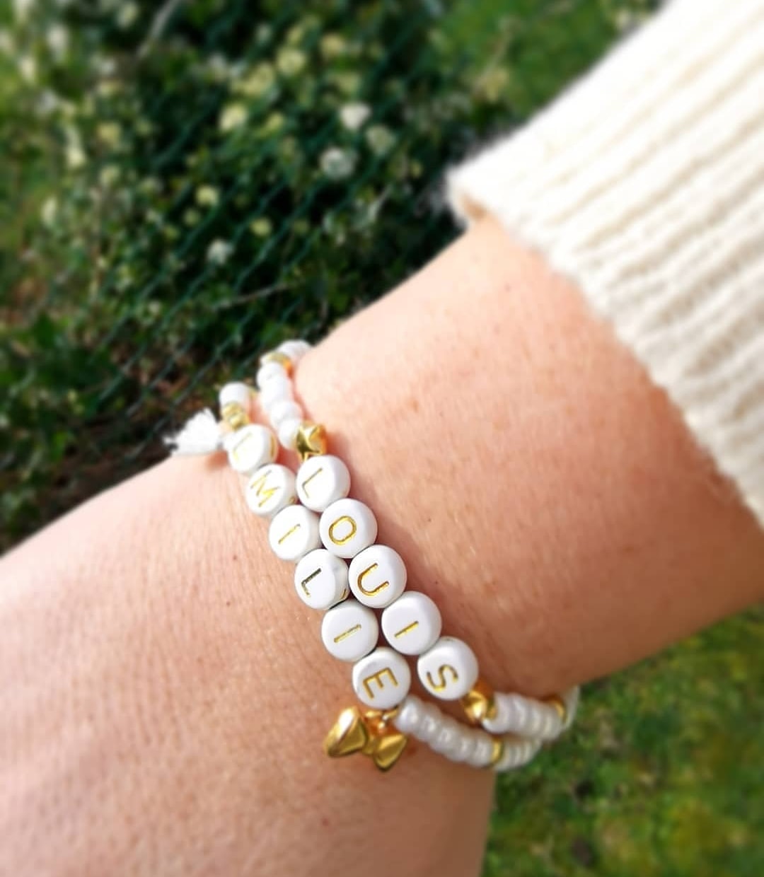 Armband all white