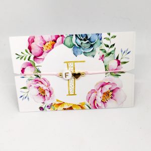 Initiaal armbandje